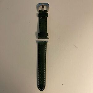 Green Leather Watch band for Apple Watch 38/40mm NWT